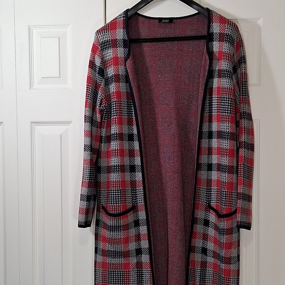 Jones New York long open front sweater - Picture 2 of 10